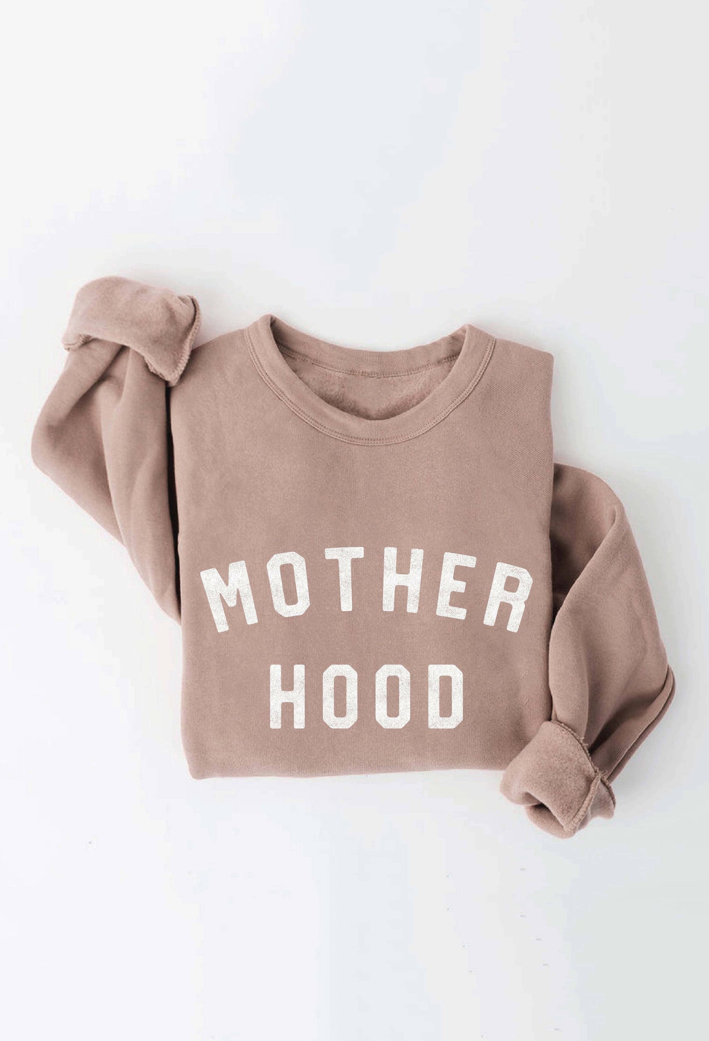 MOTHER HOOD Graphic Sweatshirt: ATHLETIC HEATHER / L